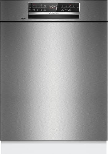BOSCH SMU6ZCS16E Series 6 Dishwasher, undercounter dishwasher with cutlery drawer, 60 cm, Home Connect, Intelligent Program, Max Flex baskets, Vario drawer, Rackmatic, stainless steel on sale